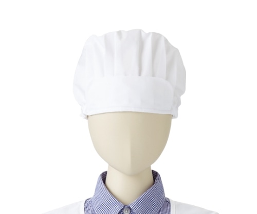 住商モンブラン 給食帽(2枚入り)児童用 白 PE921-2 L 1枚（ご注文単位1枚）【直送品】
