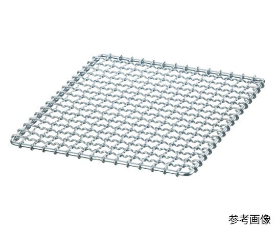 アズワン 鉄クロームメッキ焼アミ 33号  1個（ご注文単位1個）【直送品】