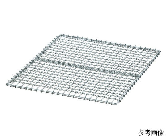 アズワン 鉄クロームメッキ焼アミ 60号  1個（ご注文単位1個）【直送品】