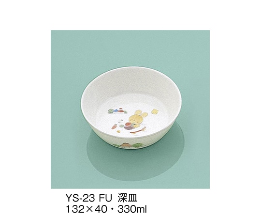 三信化工 深皿 ふしぎらんど YS-23_FU 1個（ご注文単位1個）【直送品】
