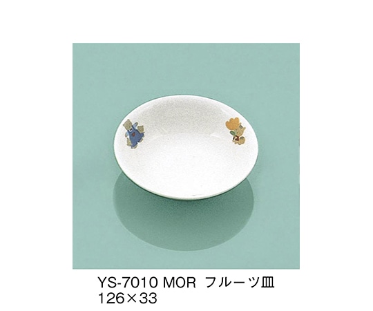 三信化工 フルーツ皿 もりのなかよし YS-7010_MOR 1個（ご注文単位1個）【直送品】