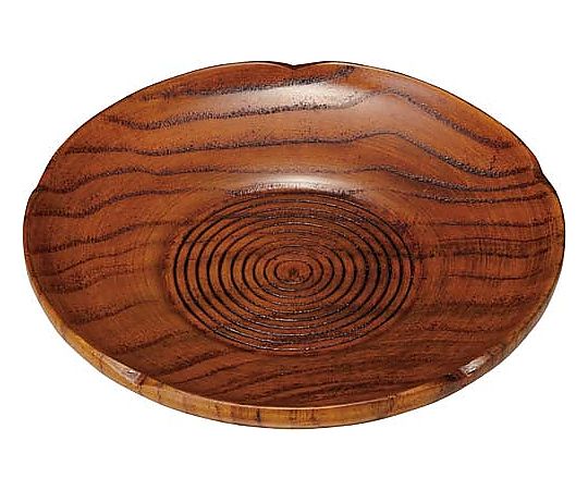 イシダ（計測機器） 木製茶托 梅型 5枚入 676489 1セット（ご注文単位1セット）【直送品】