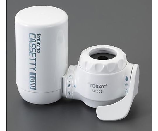 エスコ 浄水器(水栓取付け型) EA763AS-19AB 1個（ご注文単位1個）【直送品】