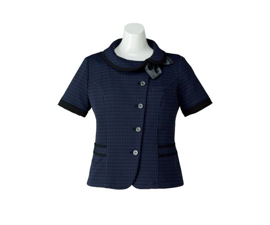 BON オーバーブラウス ネイビー 13G AJ0836-8 13G 1枚（ご注文単位1枚）【直送品】