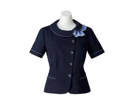 BON オーバーブラウス ネイビー 13G AJ0837-8 13G 1枚（ご注文単位1枚）【直送品】