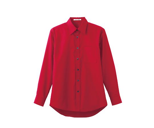 FACE ブロードレギュラーカラー長袖シャツ レッド 3L FB4526U-3 3L 1枚（ご注文単位1枚）【直送品】
