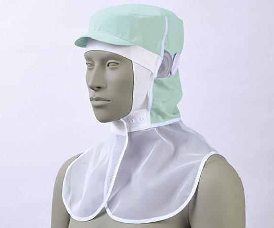 住商モンブラン 頭巾帽子 兼用 グリーン エコ M 9-1057 1枚（ご注文単位1枚）【直送品】