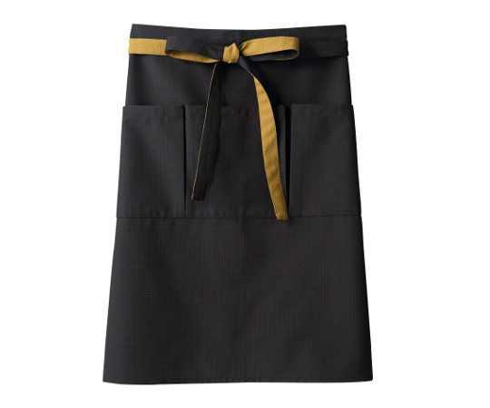 住商モンブラン 腰下前掛 兼用 墨/芥子 フリー 9-1141 1枚（ご注文単位1枚）【直送品】