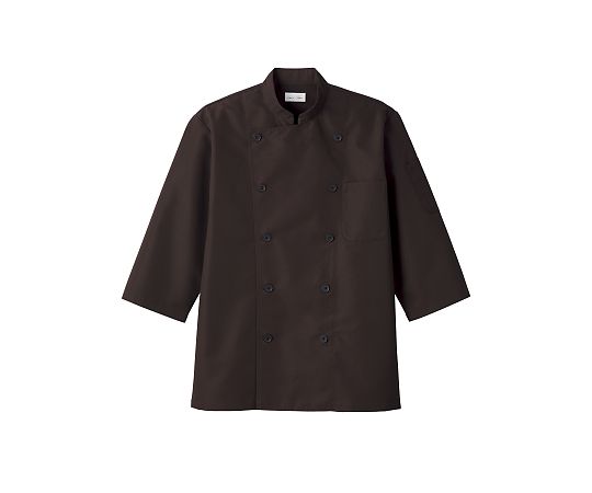 FACE ユニセックスコックシャツ ブラウン 5L FB4552U-5 5L 1枚（ご注文単位1枚）【直送品】