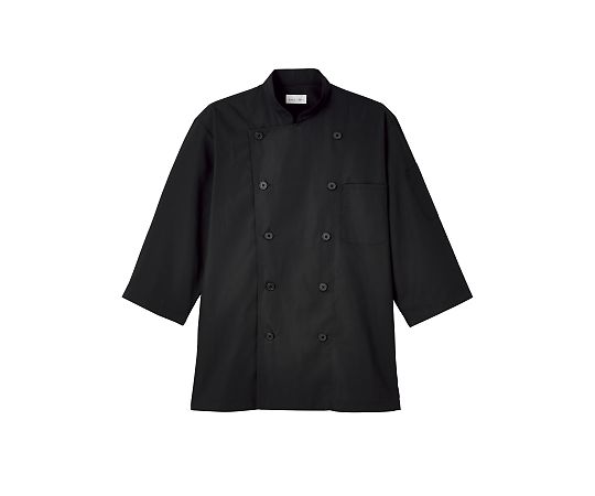 FACE ユニセックスコックシャツ ブラック SS FB4552U-16 SS 1枚（ご注文単位1枚）【直送品】