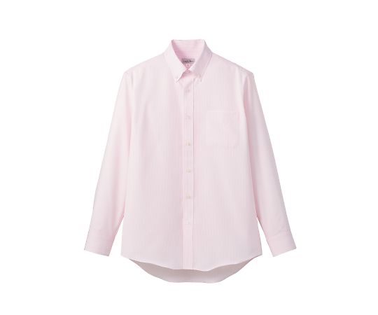 FACE 吸水速乾メンズ長袖シャツ ピンク 3L FB5035M-9 3L 1枚（ご注文単位1枚）【直送品】