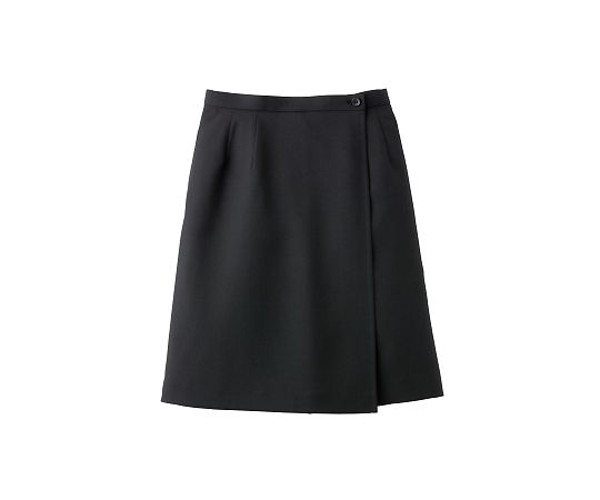 FACEスーツ ラップキュロット(無地) ブラック 5G FC3000L-16 5G 1枚（ご注文単位1枚）【直送品】