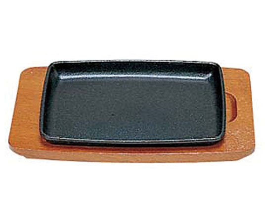 カンダ S ステーキ皿 角型E 27cm 301034 1個(ご注文単位1個)【直送品】