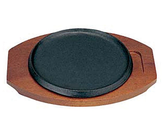 カンダ S 電磁用ステーキ皿 浅丸型 23cm 301062 1個(ご注文単位1個)【直送品】