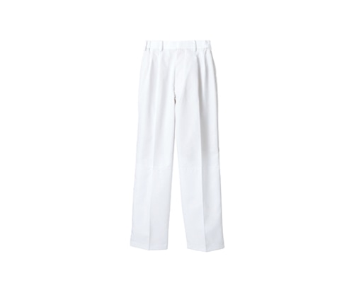 住商モンブラン パンツ 男女兼用 白 裾インナー付 RS7511-2 SS 1枚（ご注文単位1枚）【直送品】