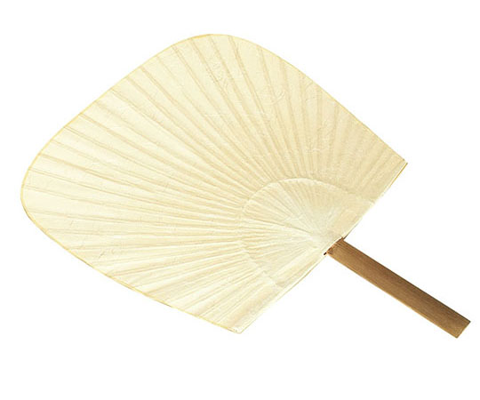 カンダ 白うちわ 大 604455 1個（ご注文単位1個）【直送品】