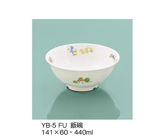 三信化工 飯碗 ふしぎらんど YB-5_FU 1個（ご注文単位1個）【直送品】