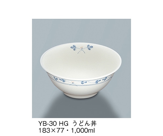 三信化工 うどん丼 萩 YB-30_HG 1個（ご注文単位1個）【直送品】