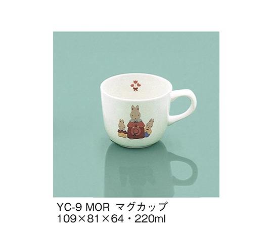 三信化工 マグカップ もりのなかよし YC-9_MOR 1個（ご注文単位1個）【直送品】