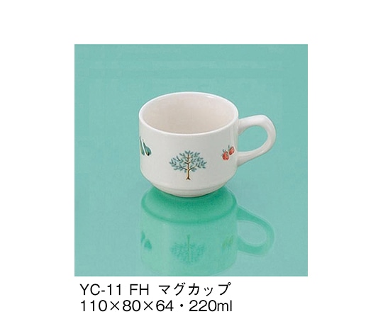 三信化工 マグカップ フルーツハーベスト YC-11_FH 1個（ご注文単位1個）【直送品】