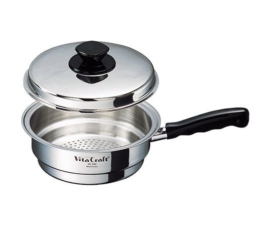 ビタクラフト 小蒸し器フタ付き 3302 1個（ご注文単位1個）【直送品】