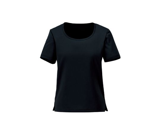 BONCIERGE ラウンドネック半袖ニット ブラック 13G BCK7304-16 13G 1枚（ご注文単位1枚）【直送品】