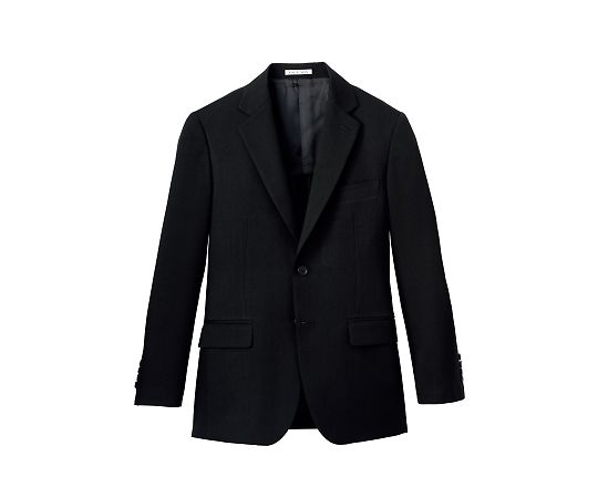 FACEスーツ メンズスリムストレッチジャケット ブラック LL FJ0009M-16 LL 1枚（ご注文単位1枚）【直送品】