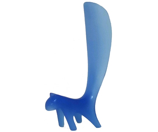 荒川産業 スタンド型靴ベラ リス ブルー 1個(ご注文単位1個)【直送品】