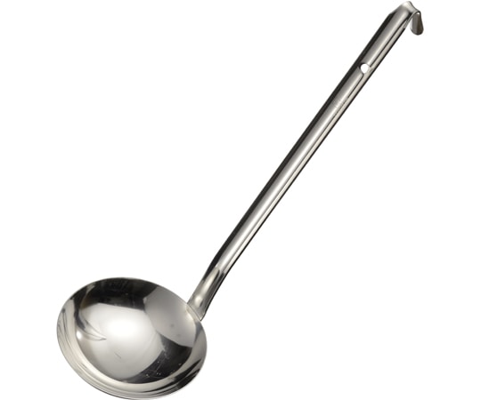 エムテートリマツ 18-0ノンリベットレードル柄お玉  1個（ご注文単位1個）【直送品】