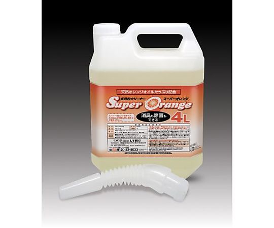 UYEKI(ウエキ) スーパーオレンジ消臭・除菌泡タイプ業務用4L 57746 1個(ご注文単位1個)【直送品】