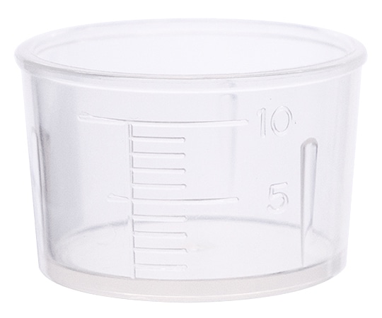 金鵄製作所 計量カップ 10mL PP製 200個入 31210-000 1箱（ご注文単位1箱）【直送品】