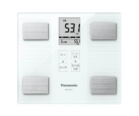 パナソニック 体組成計 EW-FA14-W 1台(ご注文単位1台)【直送品】