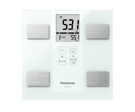 パナソニック 体組成バランス計 EW-FA24-W 1台(ご注文単位1台)【直送品】