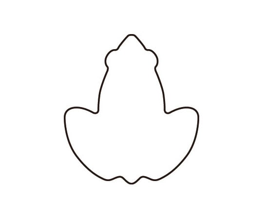 たかもり 野菜抜 カエル 中 #2 076087 1個（ご注文単位1個）【直送品】