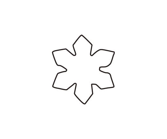 たかもり 生抜 雪の結晶 #2 078161 1個（ご注文単位1個）【直送品】