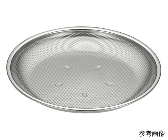 本間製作所 KO 18-8パンチ盆ざる型 21cm  1個（ご注文単位1個）【直送品】