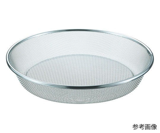 新越ワークス 頑丈なザル 浅型 22cm 31328 1個（ご注文単位1個）【直送品】