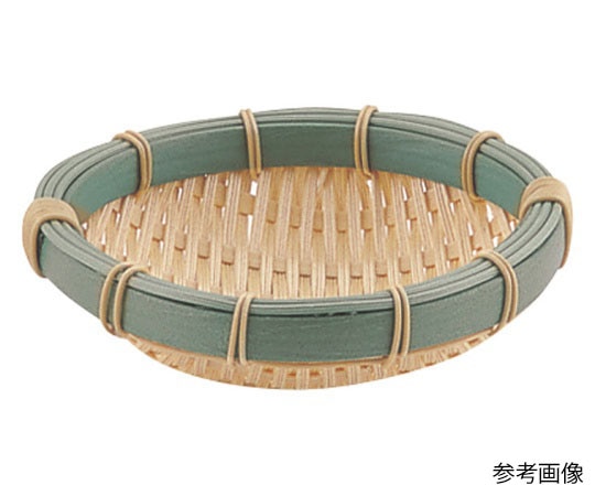 トーダイ PPラタン 竹タイプ 丸型 深ざる 21型 RB-210-BB 1個（ご注文単位1個）【直送品】