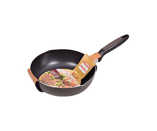 パール金属 ニューチャコ ふっ素加工IH対応深型フライパン 24cm HB-1662 1枚（ご注文単位1枚）【直送品】