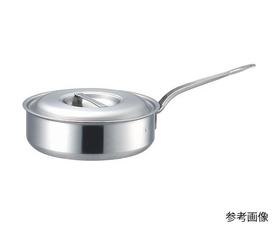 本間製作所 プロデンジ ソテーパン 目盛付 24cm(3.4L)  1個（ご注文単位1個）【直送品】