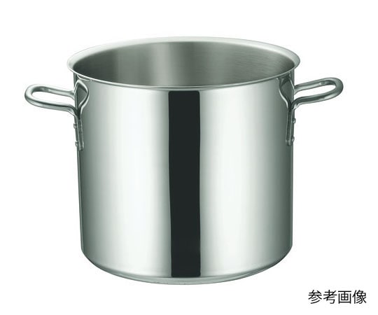 本間製作所 IHマエストロ 3層鋼クラッド寸胴鍋 33cm(26.0L) 本体  1個（ご注文単位1個）【直送品】