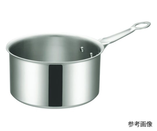 本間製作所 IHマエストロ 3層鋼クラッドシチューパン 27cm(8.3L) 本体  1個（ご注文単位1個）【直送品】