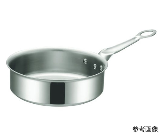 本間製作所 IHマエストロ 3層鋼クラッドソテーパン 18cm(1.5L) 本体  1個（ご注文単位1個）【直送品】