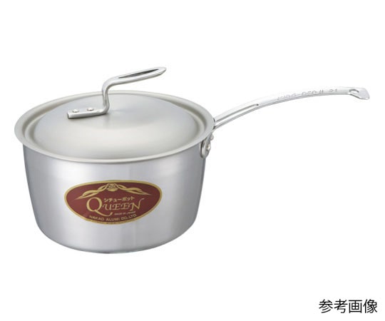 中尾アルミ製作所 クイーンポット 片手 24cm(研磨仕上)  1個（ご注文単位1個）【直送品】