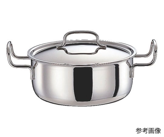 宮崎製作所 ジオ 両手鍋 18cm(2.0L) GEO-18T 1個（ご注文単位1個）【直送品】