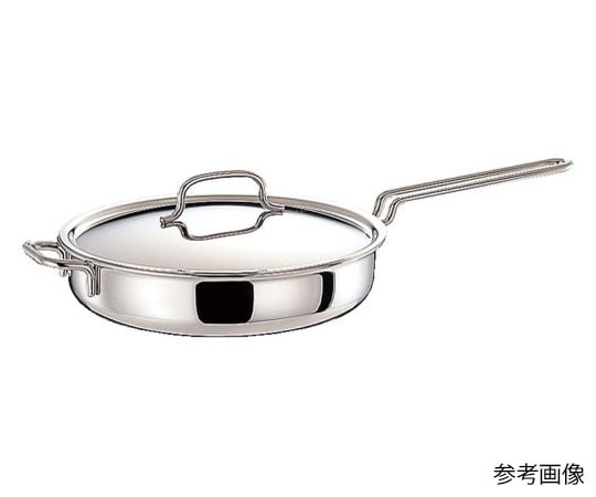 宮崎製作所 ジオ ソテーパン 25cm(2.5L) GEO-25ST 1個（ご注文単位1個）【直送品】