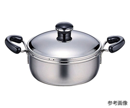 宮崎製作所 オブジェ ミニ両手鍋 16cm(1.2L) OJ-33 1個（ご注文単位1個）【直送品】