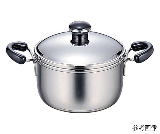 宮崎製作所 オブジェ ミニ深型両手鍋 16cm(1.7L) OJ-35 1個（ご注文単位1個）【直送品】