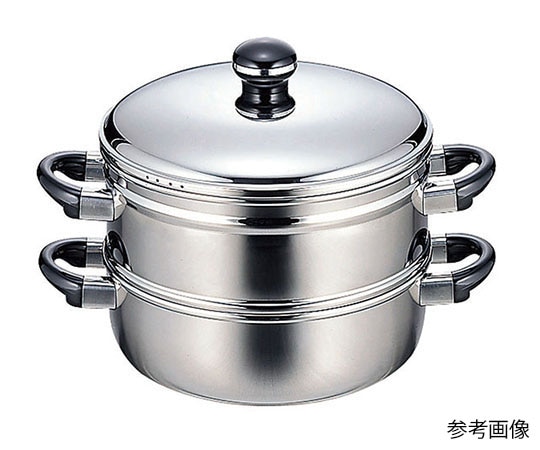 宮崎製作所 オブジェ 蒸し器 28cm OJ-19-1S 1個(ご注文単位1個)【直送品】