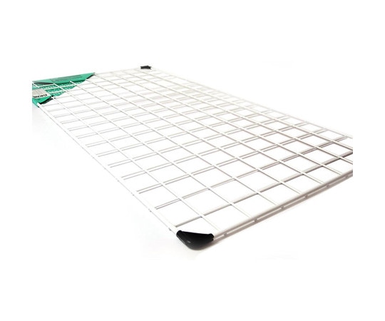 和気産業 メッシュパネル 白 幅450mm×高さ900mm×厚み6mm EMP022 1個(ご注文単位1個)【直送品】